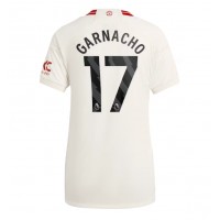 Dres Manchester United Alejandro Garnacho #17 Rezervni za Žensko 2023-24 Kratak Rukav